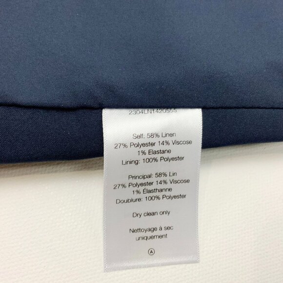 New Veronica Beard Navy Sleeveless Mini Sheath Dress Sz 4-6 - Picture 15 of 16